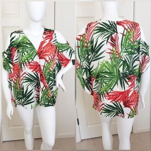 Beautiful tropical blouse